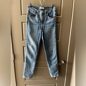 Madewell Roadtripper stovepipe jeans 28T